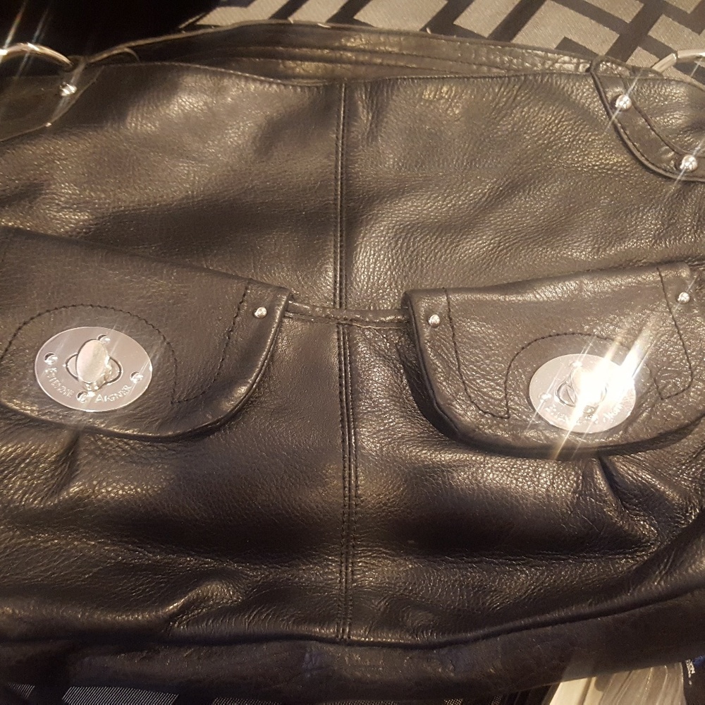 Etienne Aigner- Genuine leather shoulder bag